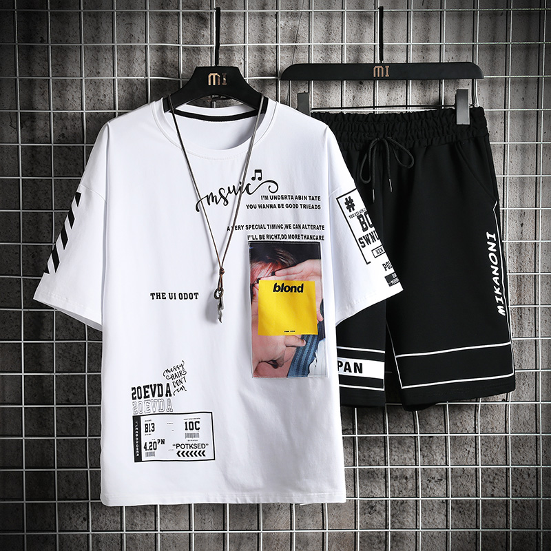 Summer Clothing Brand Names - Nieuwe heren zomer trainingspak kleding bedrukte