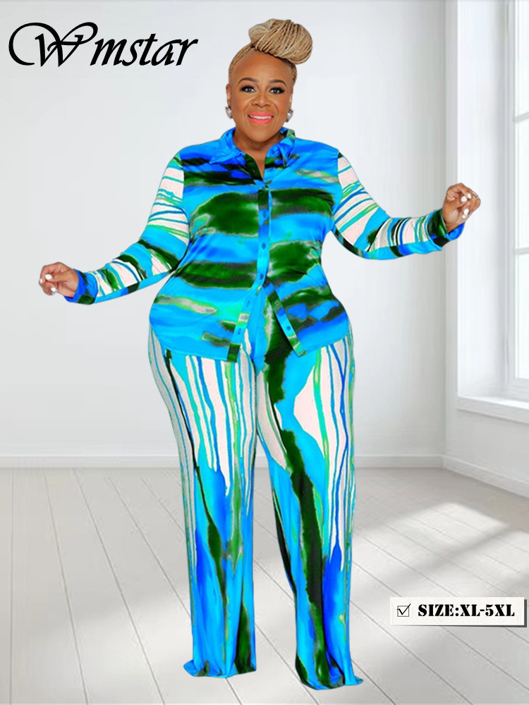 Summer Clothing Wholesale - Wmstar Plus Size Tweedelige Outfits Vrouwen