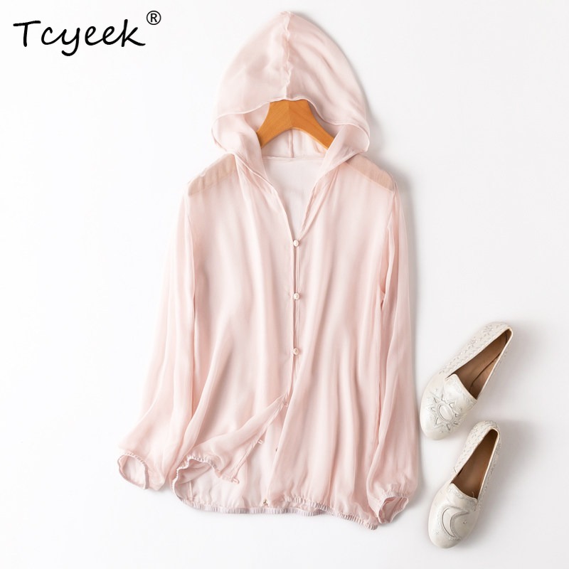 Summer Clothing For Women - Tcyeek 100% Echte Moerbei Zijde Vrouw