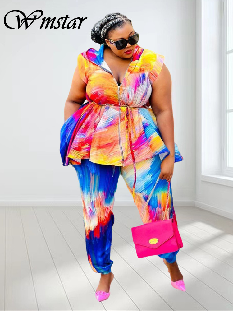 Summer Clothing Wholesale - Wmstar Plus Size Vrouwen Kleding Tweedelige