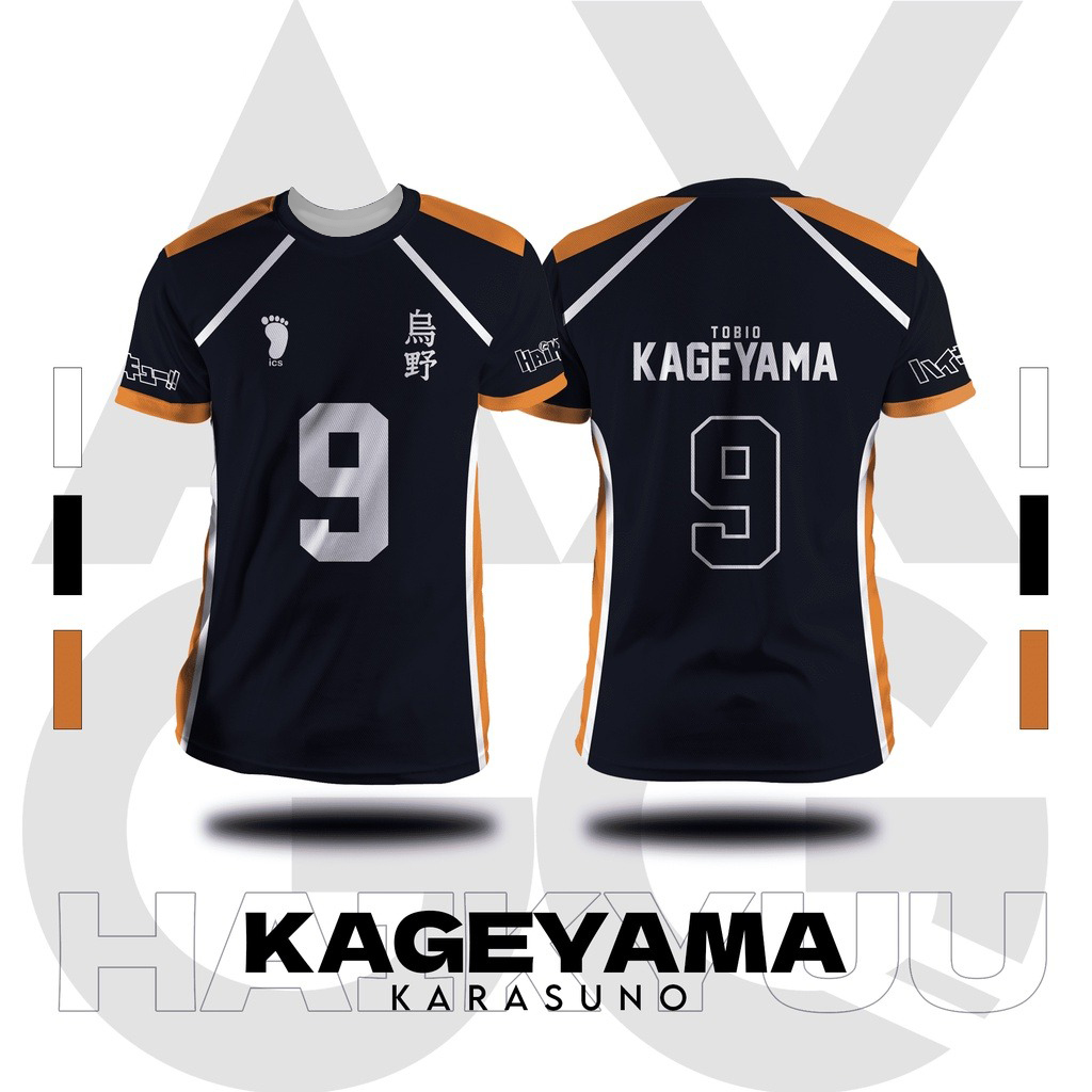 Summer Edit Clothing - Bandai Haikyuu!! Karasuno Volleybalteam Jersey Kageyama