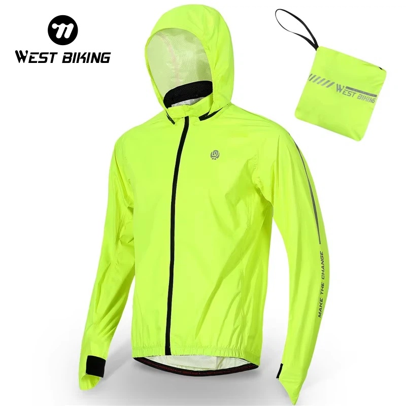 Summer Rain Clothing - WEST BIKING Fietsjas Heren Dames Winddicht