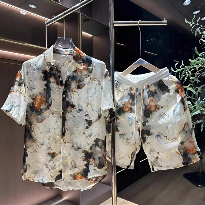 Summer Clothing Guys - Modellen en casual heren nieuwe high-end