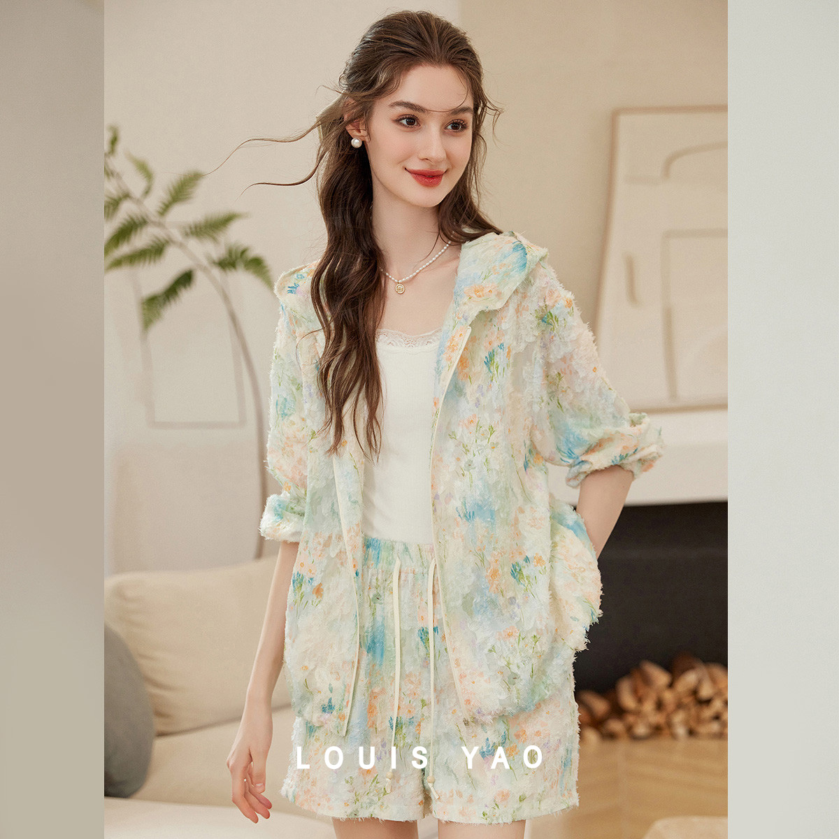 Summer Clothing For Petite Women - LOUIS YAO Dames Set 2026 Lente