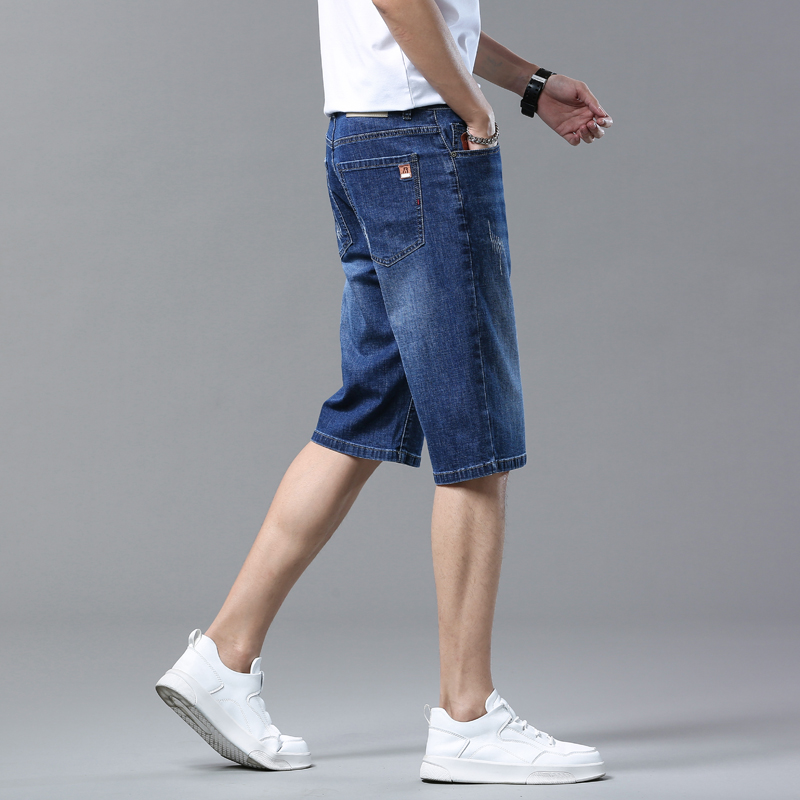 Herenshorts Zomer rechte denim - Summer Clothing Office recensie en prijs