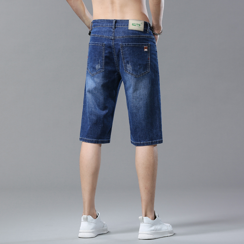 Herenshorts Zomer rechte denim - Summer Clothing Office recensie en prijs