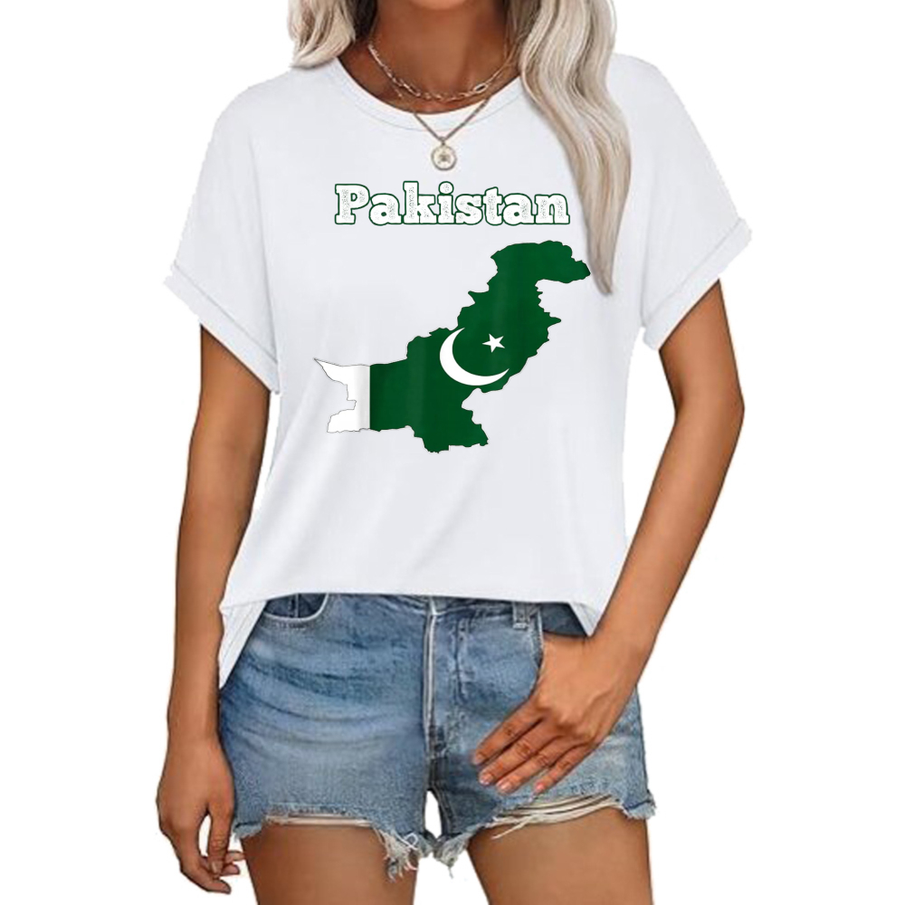Pakistan Vlag 14 Augustus T-sh - Summer Clothing Pakistan recensie en prijs