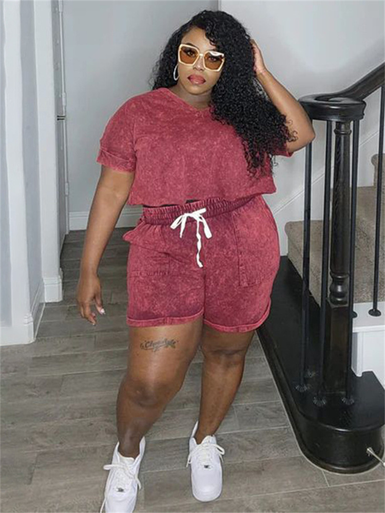 Wmstar Plus Size Tweedelige Ou - Summer Clothing Wholesale recensie en prijs