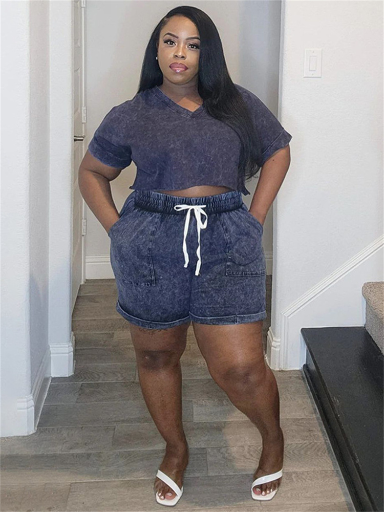 Wmstar Plus Size Tweedelige Ou - Summer Clothing Wholesale recensie en prijs