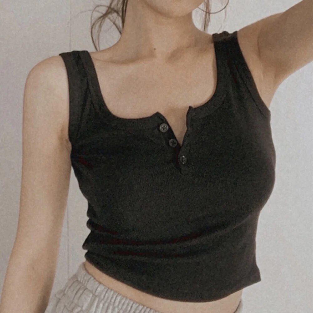 Tanktop voor dames Geribbelde  - Summer Clothing Teens recensie en prijs
