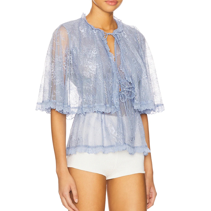 Elegante damesblouse van doors - Tie Front Shirt recensie en prijs