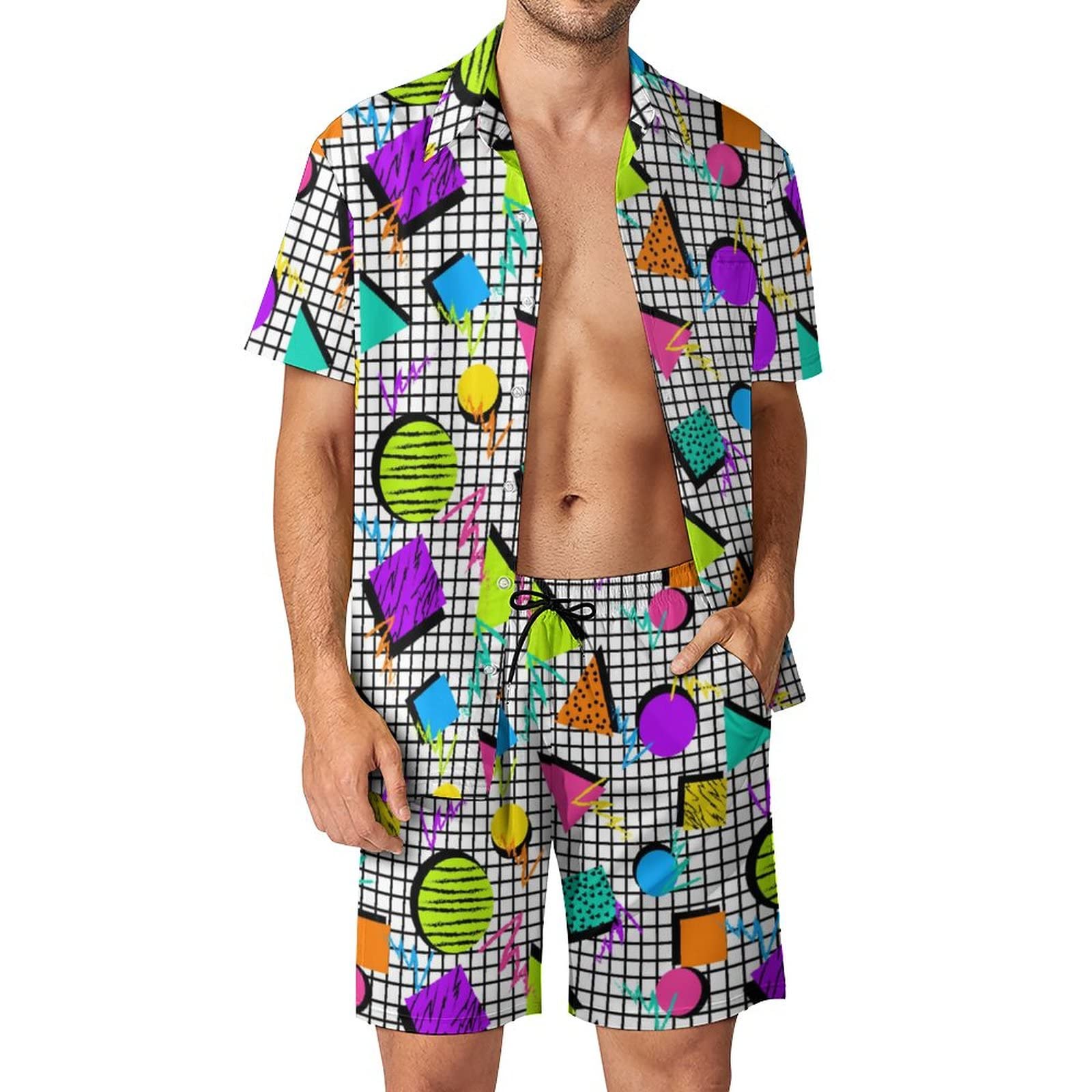 Zomer onregelmatige geometrisc - Summer Clothing Guys recensie en prijs
