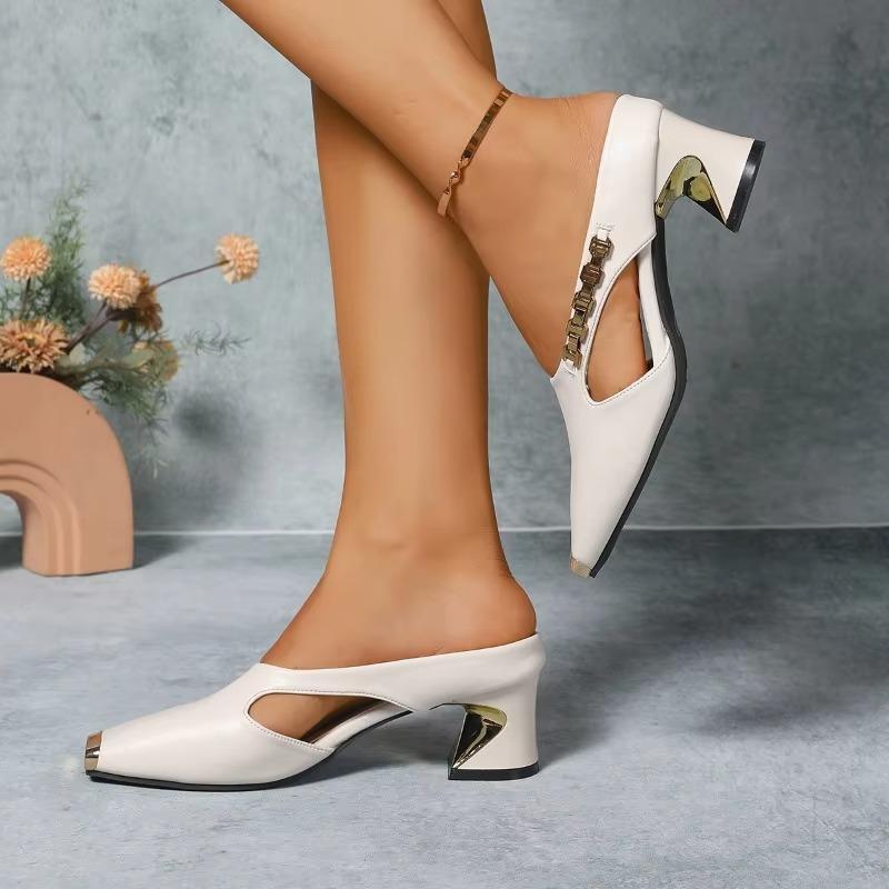Dameshoge hakken slippers, chu - Summer Clothing Office recensie en prijs