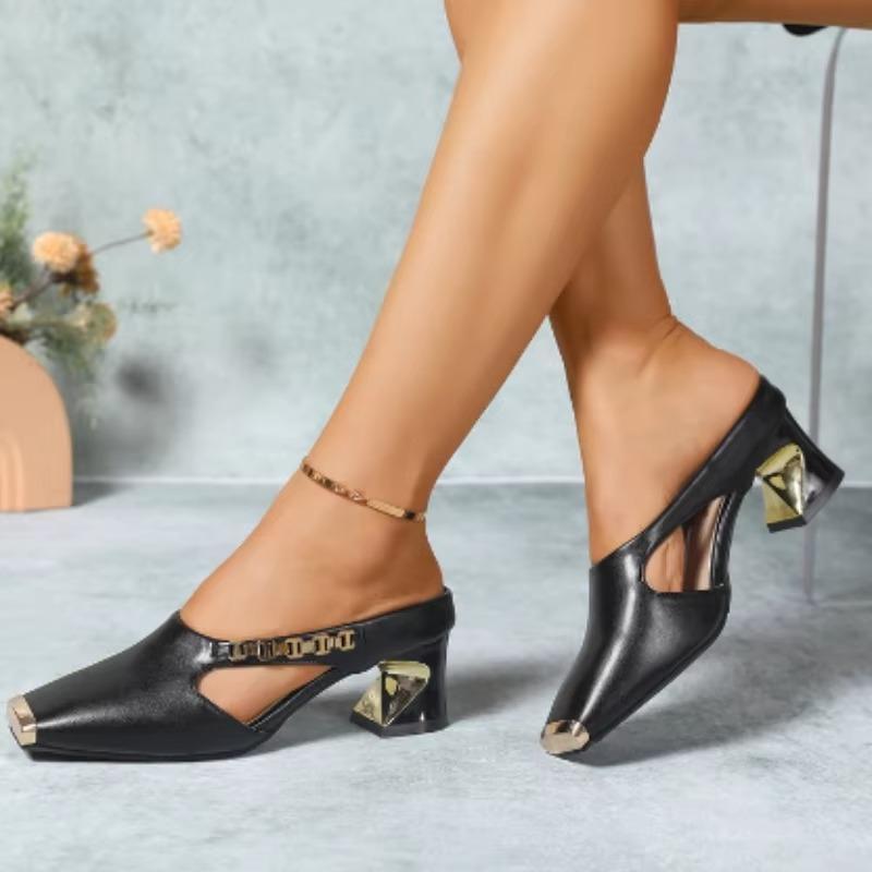 Dameshoge hakken slippers, chu - Summer Clothing Office recensie en prijs