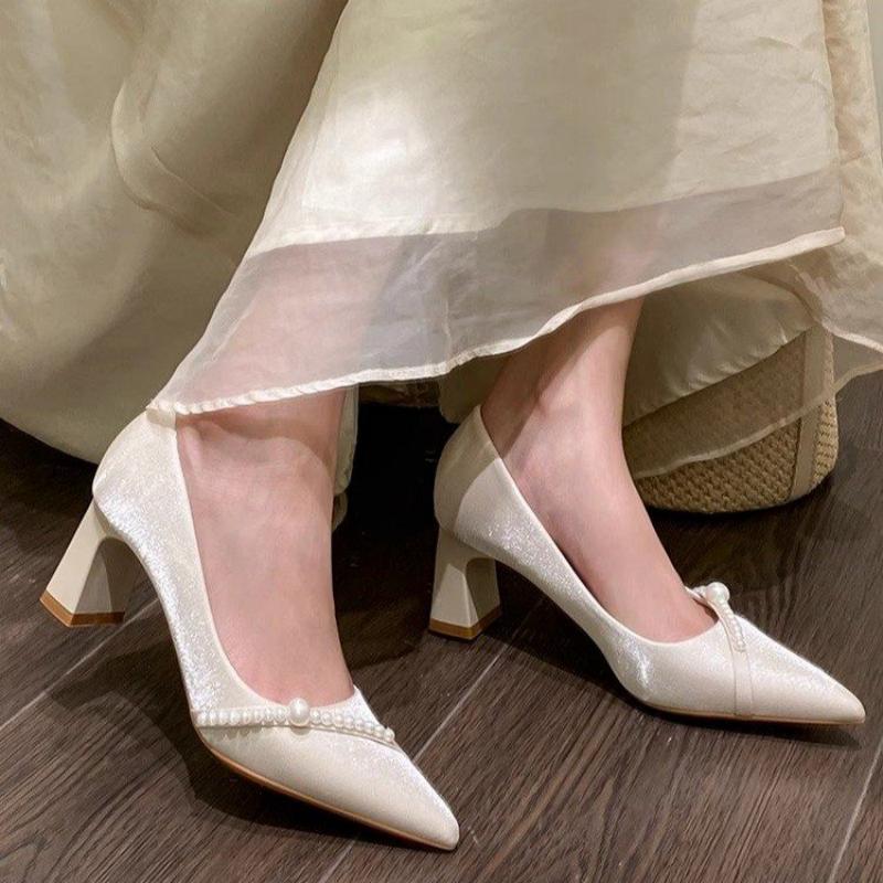 Elegante pumps met parelversie - Summer Clothing Office recensie en prijs