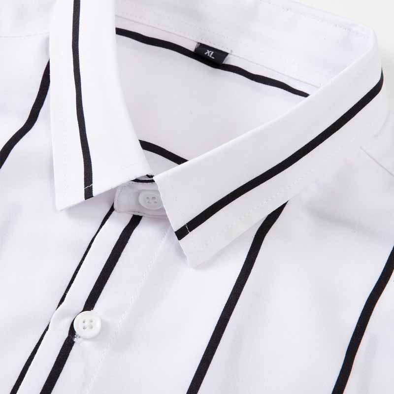 Heren gestreept overhemd met l - Summer Clothing Office recensie en prijs