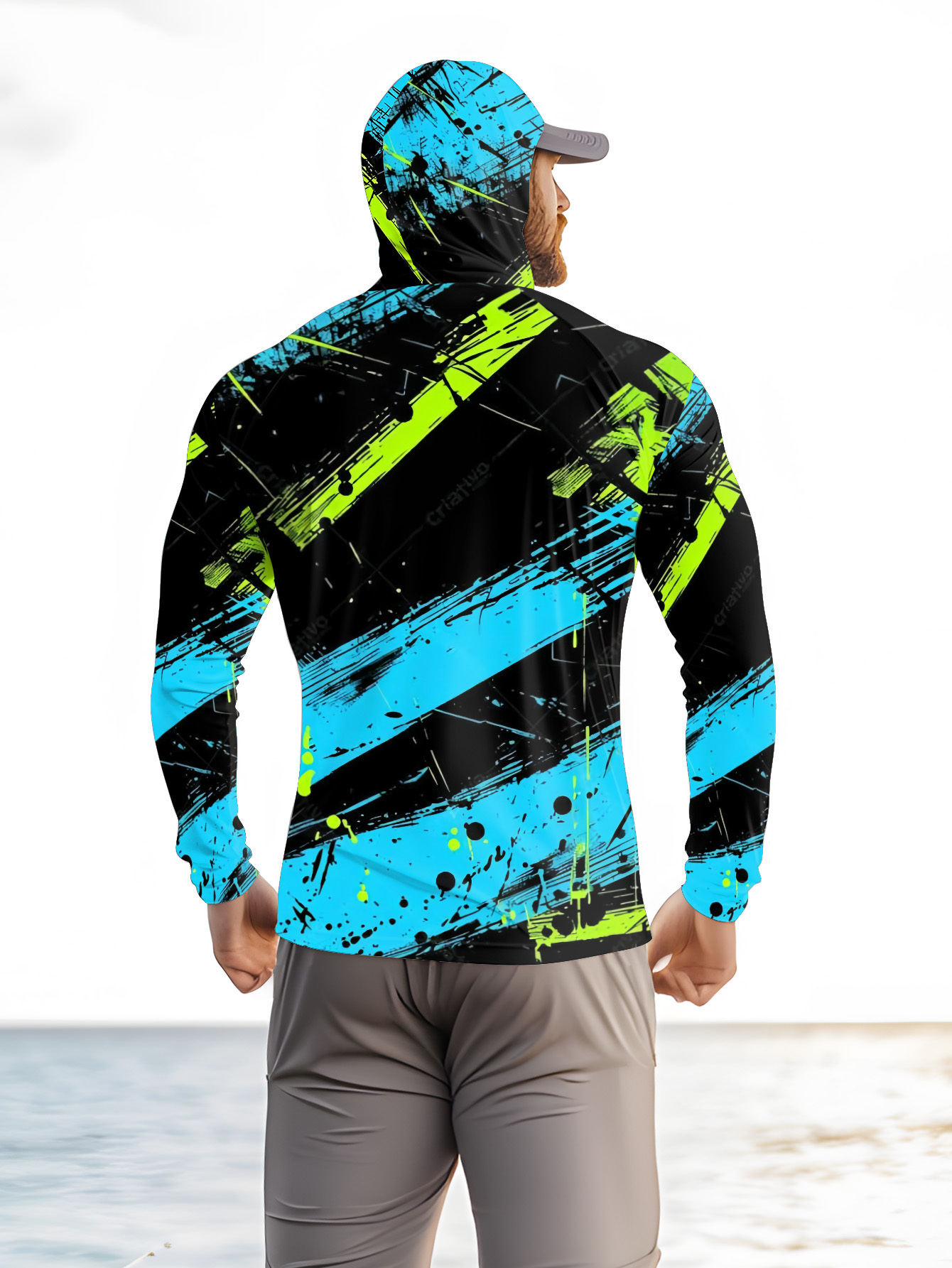 Vissershoodie Heren Lange Mouw - Summer Clothing Tops recensie en prijs