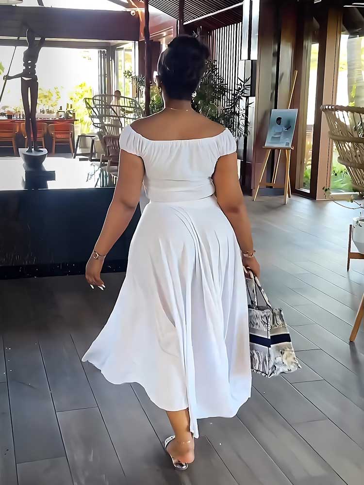 Tweedelige set voor damesjurk  - Summer Clothing Wholesale recensie en prijs