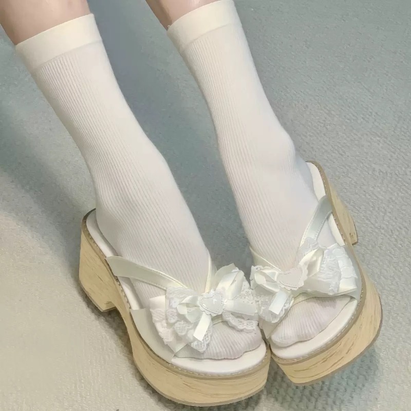 Sweet Bow Wood Grain Dikke Bod - Summer Clothing For Petite Women recensie en prijs