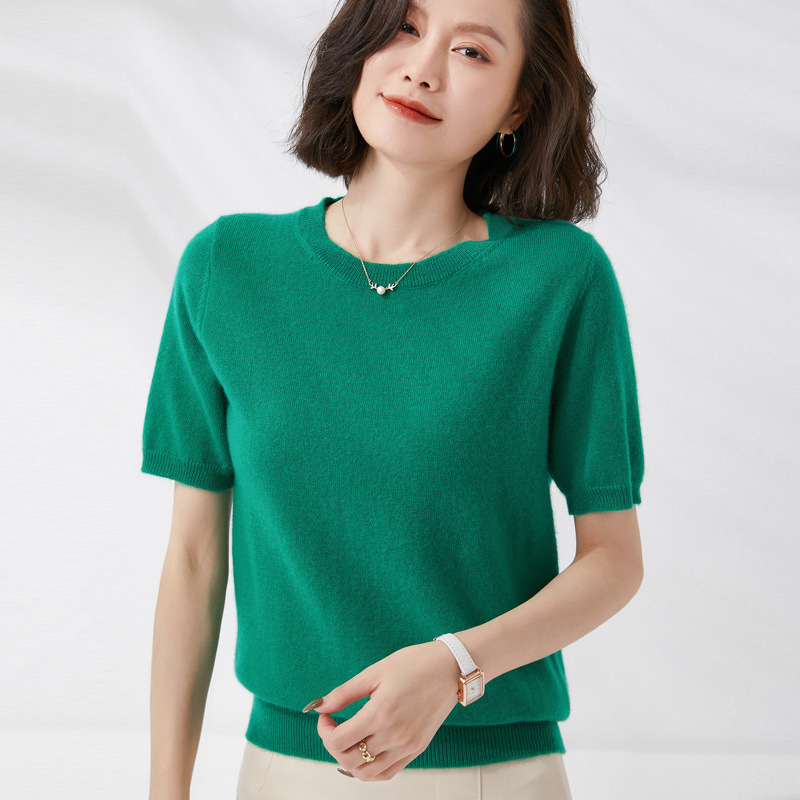 Lente en zomer Nieuwe dames O- - Summer Clothing Yarn recensie en prijs
