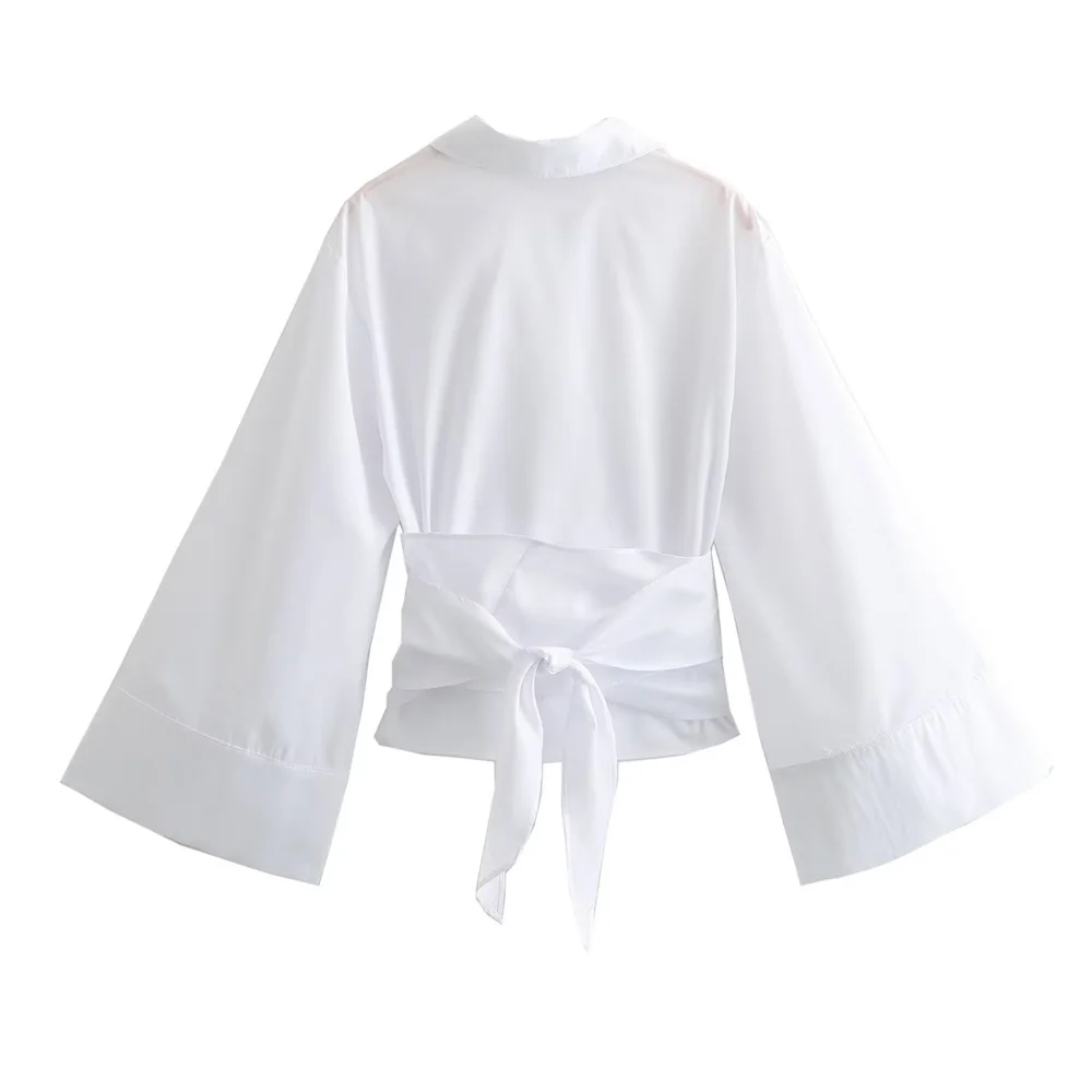 Nieuwe Damesmode Casual Polo H - Tie Front Shirt recensie en prijs