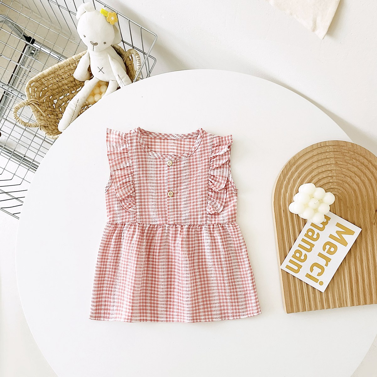 Sanlutoz katoenen babymeisjesj - Summer Clothing Pk recensie en prijs