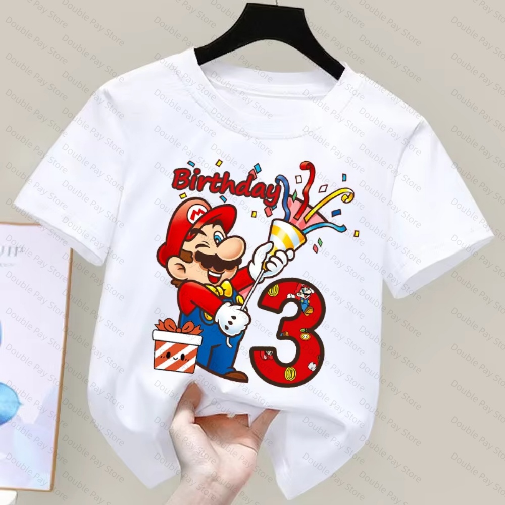 Kinder Cartoon Mario Verjaarda - Summer Edit Clothing recensie en prijs