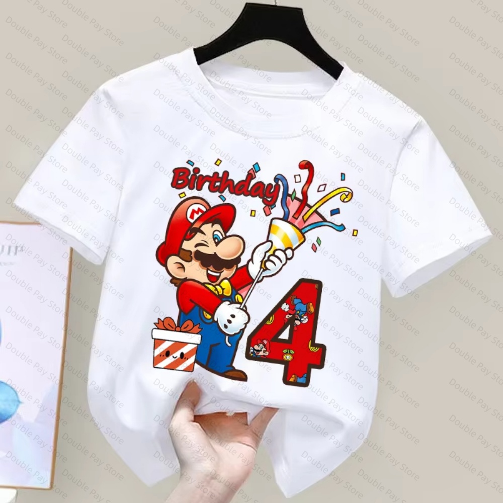 Kinder Cartoon Mario Verjaarda - Summer Edit Clothing recensie en prijs