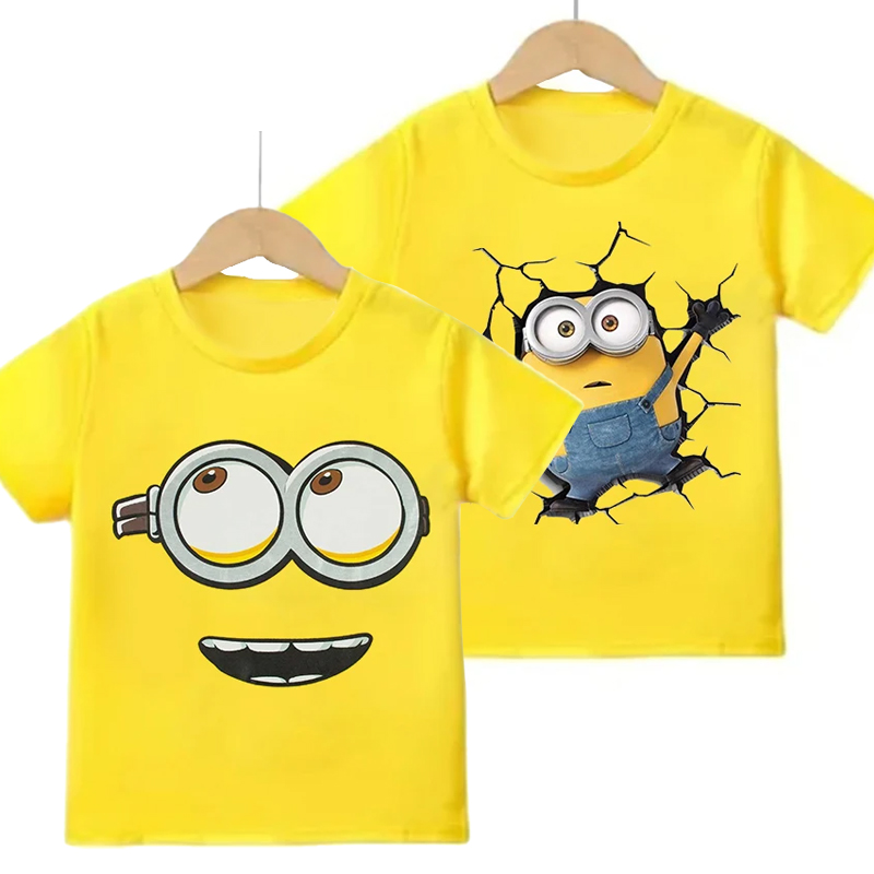 Cartoon Minion T-shirt met kor - Summer Clothing Teens recensie en prijs