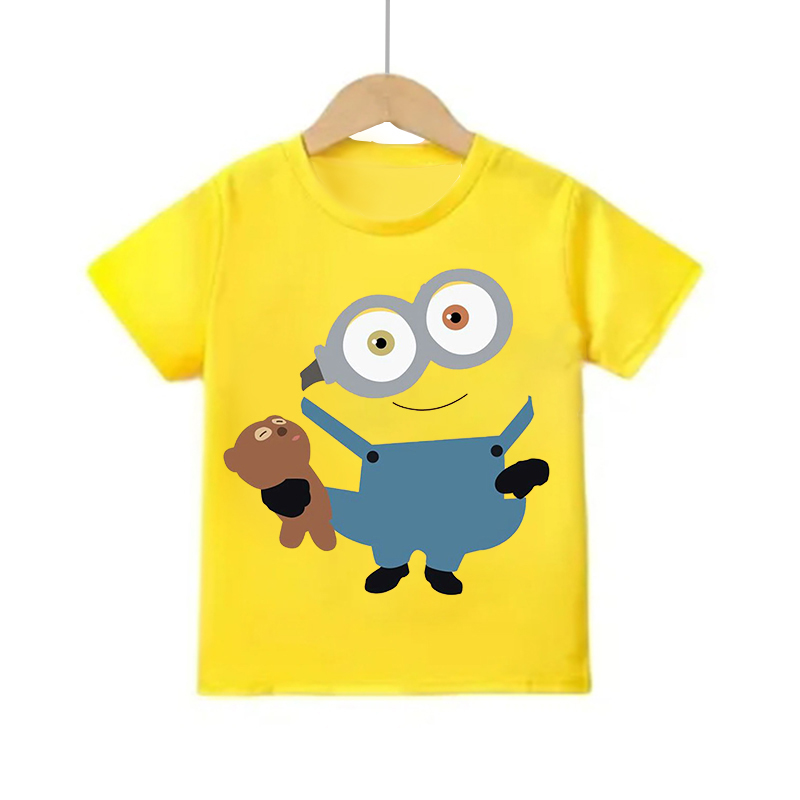 Cartoon Minion T-shirt met kor - Summer Clothing Teens recensie en prijs