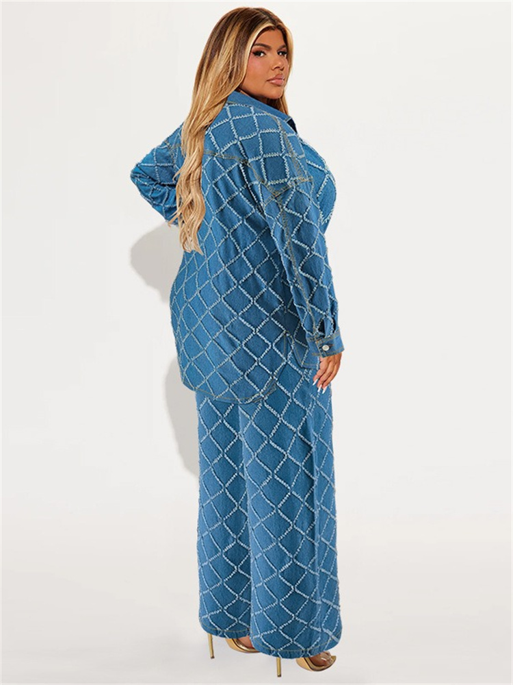 Wmstar Plus Size Denim Tweedel - Summer Clothing Wholesale recensie en prijs