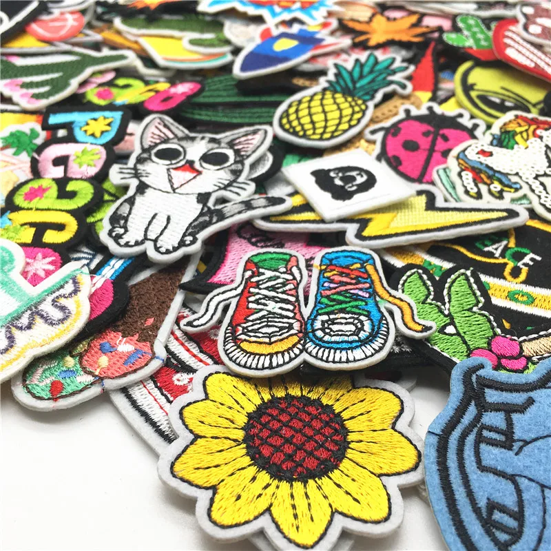 30 stks/partij borduurpatches  - Summer Clothing Pictures recensie en prijs